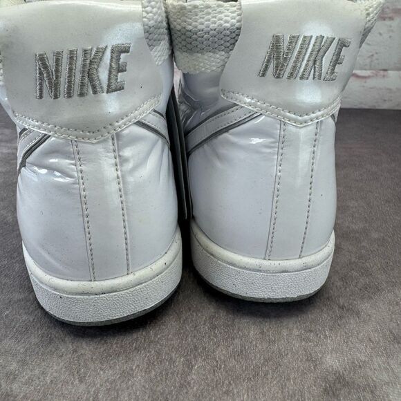 Nike Vandal Women’s White Silver High-Top Sneakers SAMPLE/PROTOTYPE 7 - Picture 5 of 10